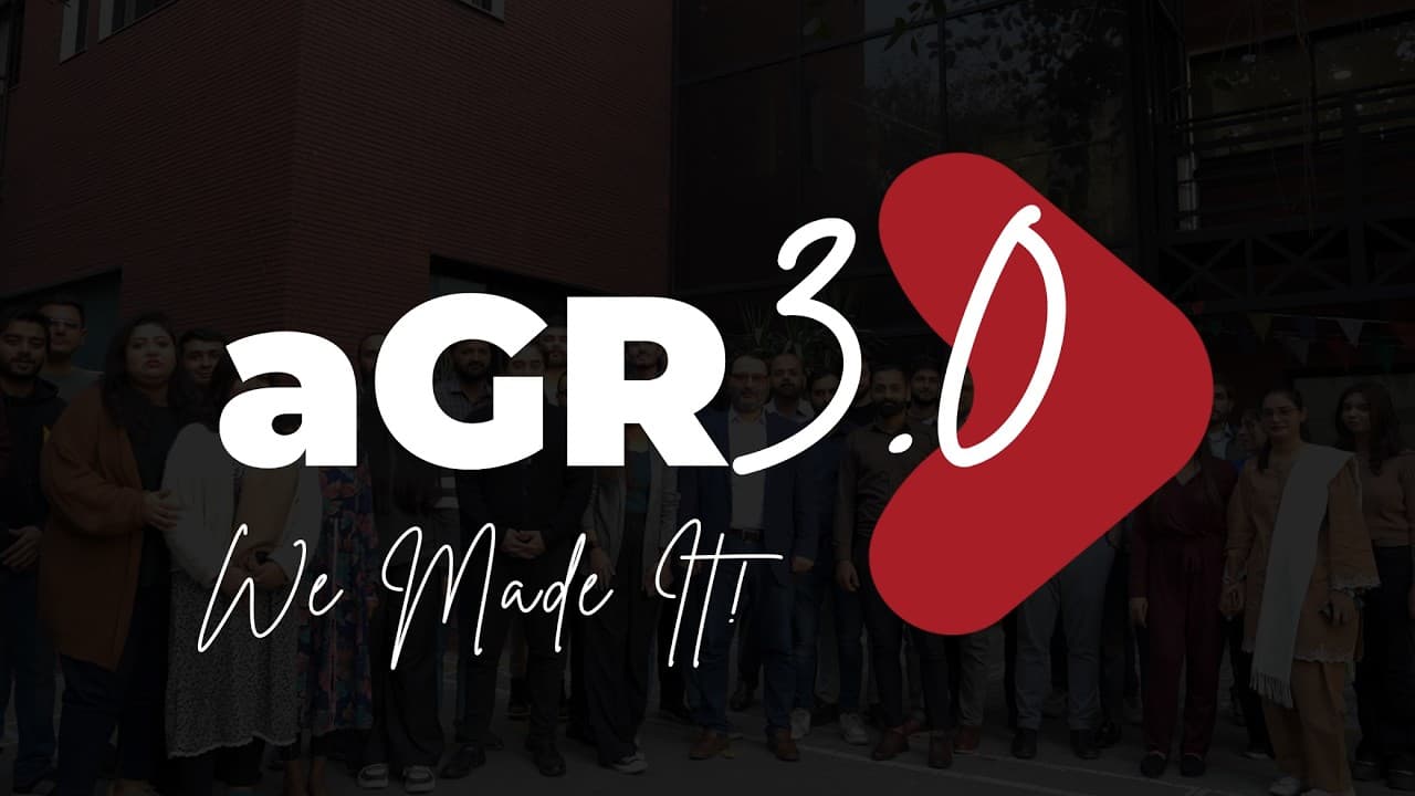 aGR 3.0 - We Made It!